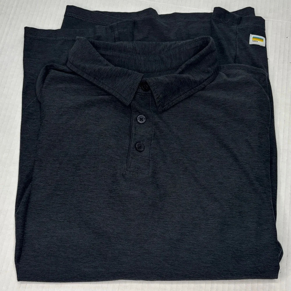 Vuori Strato tech short sleeve performance golf polo shirt, size medium - Picture 1 of 6
